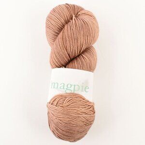 Magpie Swanky Sock Yarn SW Merino Cashmere Nylon Bougie Beaver